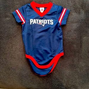 Infant Patriots onesie